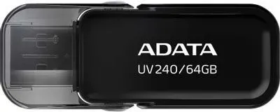 USB flash накопитель A-data UV240 64Gb (AUV240-64G-RBK) - фото