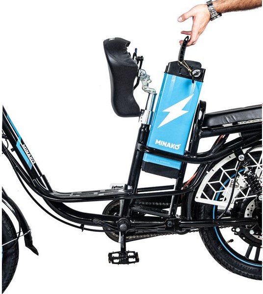 Электровелосипед Minako V8 Pro 60v 13Ah