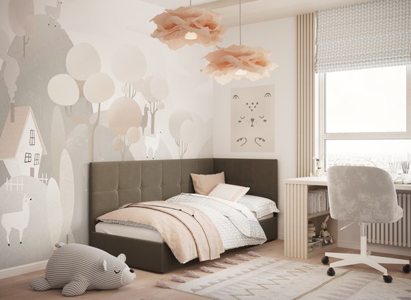 Кровать-тахта Moon Family 1261 / MF013103