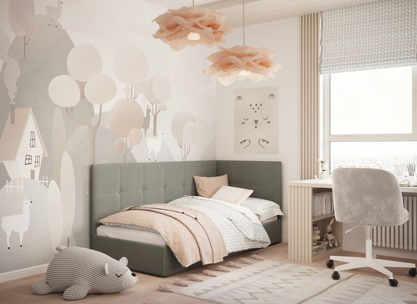 Кровать-тахта Moon Family 1261 / MF013105