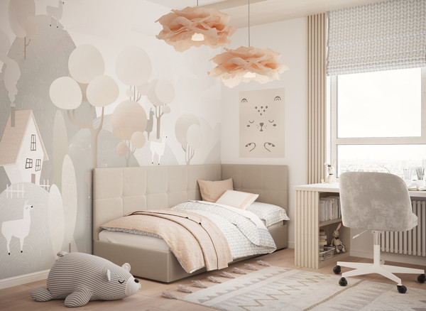 Кровать-тахта Moon Family 1261 / MF013109