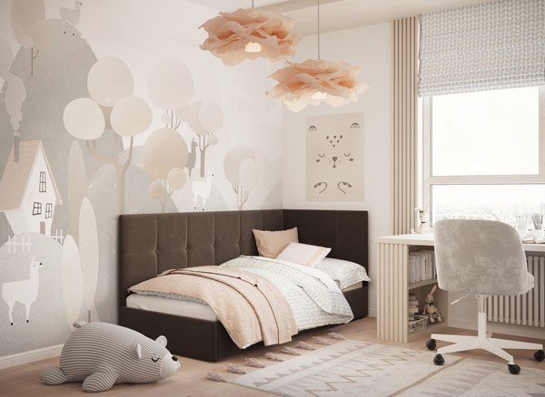 Кровать-тахта Moon Family 1261 / MF013123