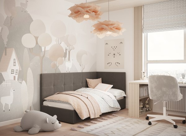 Кровать-тахта Moon Family 1261 / MF013127