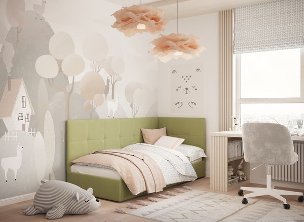 Кровать-тахта Moon Family 1261 / MF013143