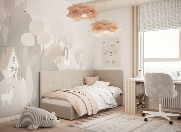 Кровать-тахта Moon Family 1261 / MF013157