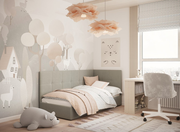 Кровать-тахта Moon Family 1261 / MF013167