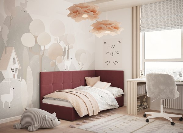 Кровать-тахта Moon Family 1261 / MF013169