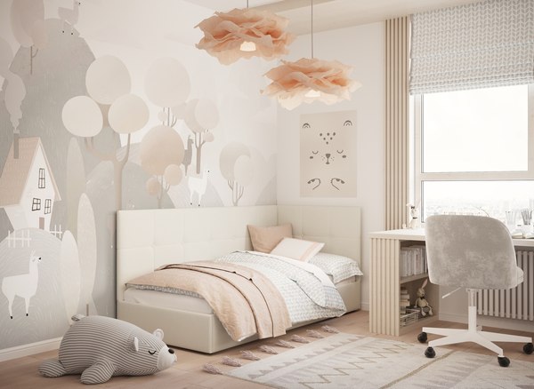 Кровать-тахта Moon Family 1261 / MF013191