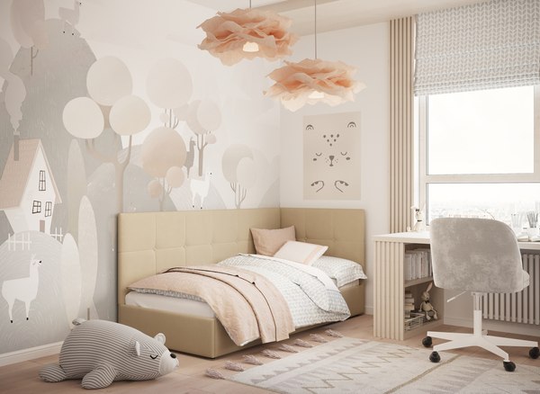 Кровать-тахта Moon Family 1261 / MF013117