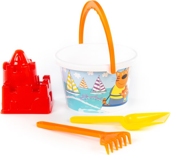 Набор игрушек для песочницы Полесье Три кота №12 / 61298