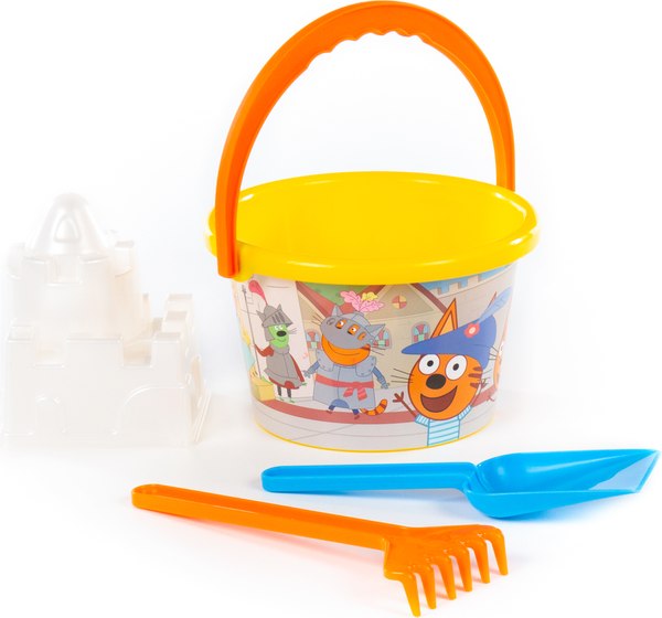 Набор игрушек для песочницы Полесье Три кота №12 / 61298