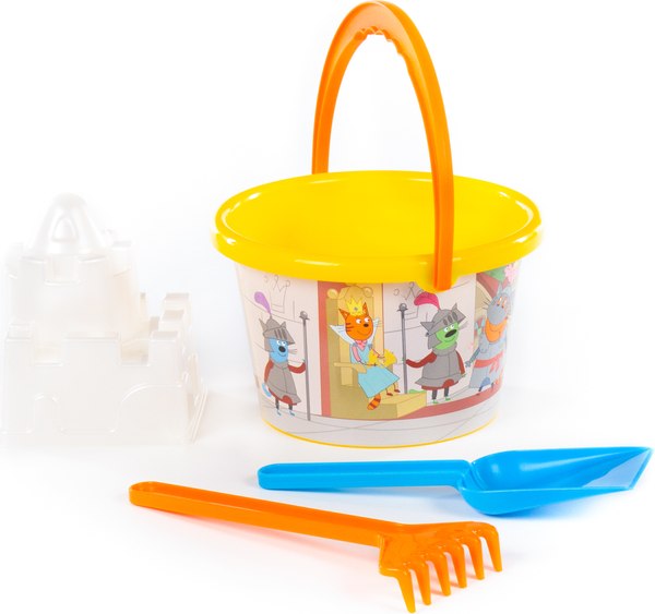 Набор игрушек для песочницы Полесье Три кота №12 / 61298