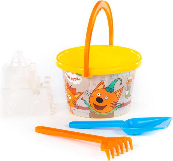 Набор игрушек для песочницы Полесье Три кота №12 / 61298