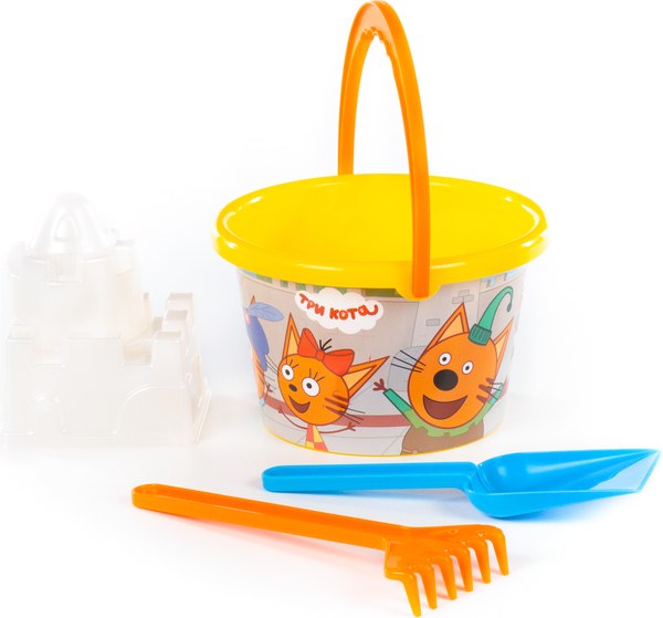 Набор игрушек для песочницы Полесье Три кота №12 / 61298