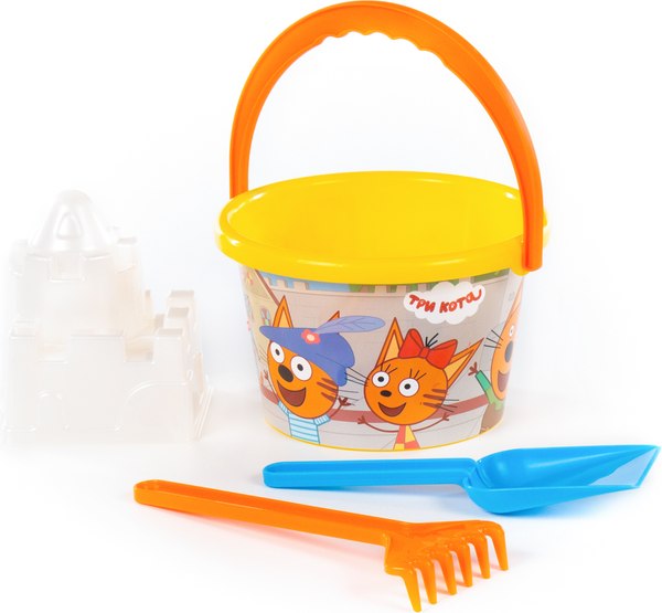 Набор игрушек для песочницы Полесье Три кота №12 / 61298