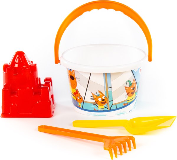 Набор игрушек для песочницы Полесье Три кота №12 / 61298