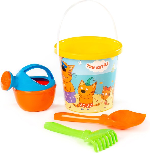 Набор игрушек для песочницы Полесье Три кота №14 / 61311