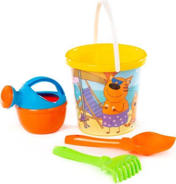 Набор игрушек для песочницы Полесье Три кота №14 / 61311