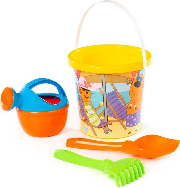 Набор игрушек для песочницы Полесье Три кота №14 / 61311