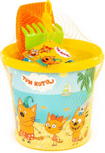 Набор игрушек для песочницы Полесье Три кота №14 / 61311