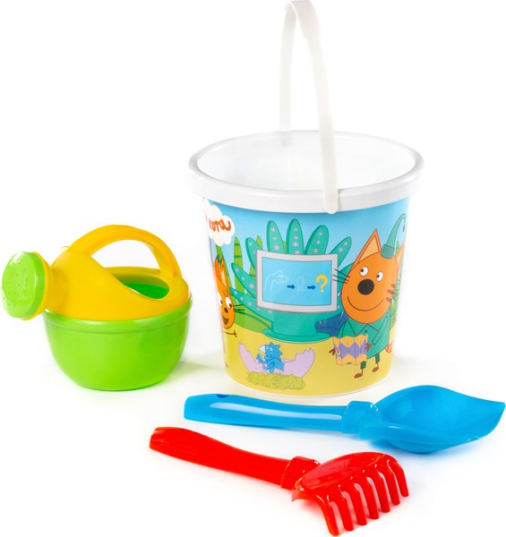 Набор игрушек для песочницы Полесье Три кота №14 / 61311