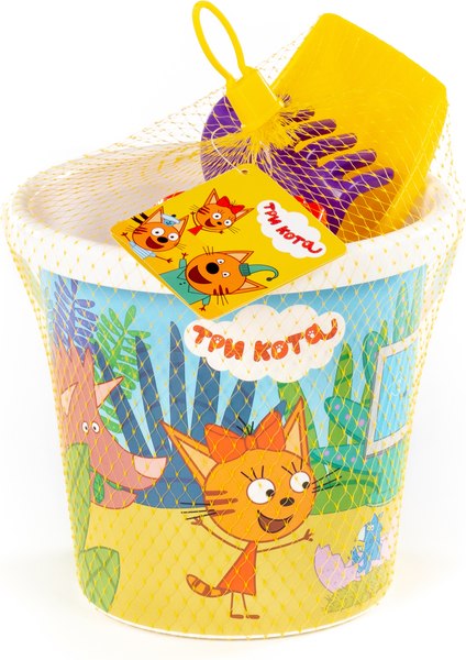 Набор игрушек для песочницы Полесье Три кота №16 / 61328