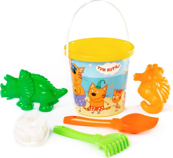 Набор игрушек для песочницы Полесье Три кота №16 / 61328