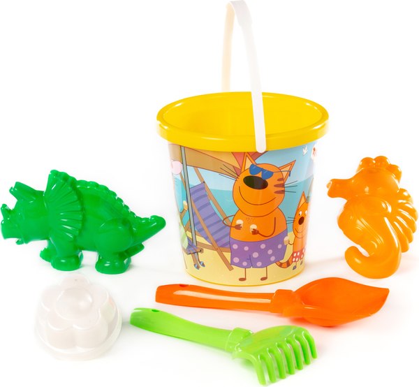 Набор игрушек для песочницы Полесье Три кота №16 / 61328