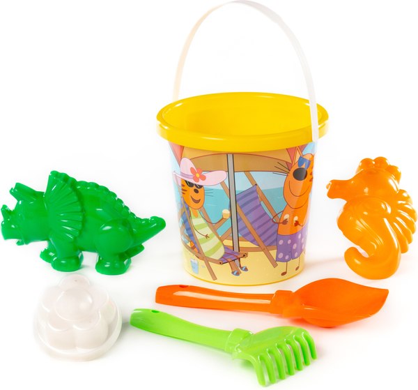 Набор игрушек для песочницы Полесье Три кота №16 / 61328