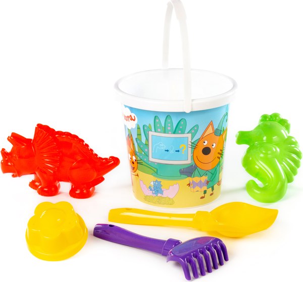 Набор игрушек для песочницы Полесье Три кота №16 / 61328