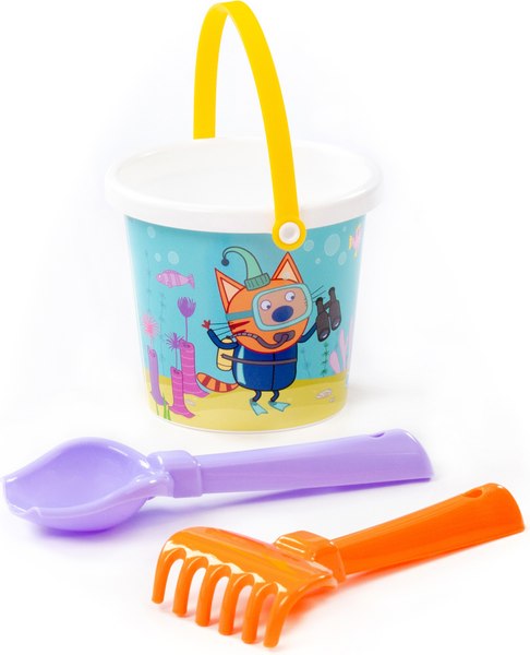 Набор игрушек для песочницы Полесье Три кота №7 / 73645