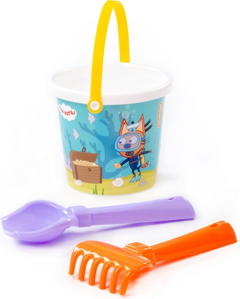 Набор игрушек для песочницы Полесье Три кота №7 / 73645