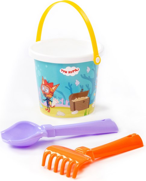 Набор игрушек для песочницы Полесье Три кота №7 / 73645