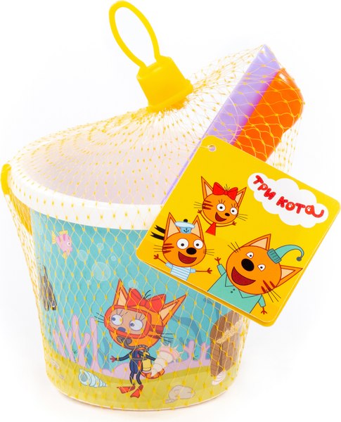 Набор игрушек для песочницы Полесье Три кота №7 / 73645
