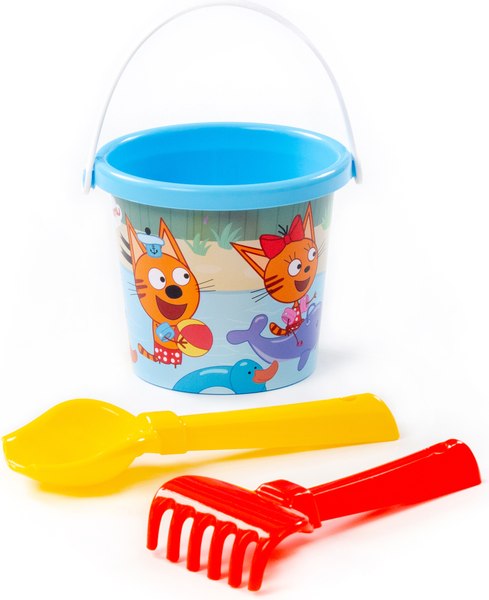 Набор игрушек для песочницы Полесье Три кота №7 / 73645