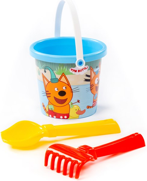 Набор игрушек для песочницы Полесье Три кота №7 / 73645