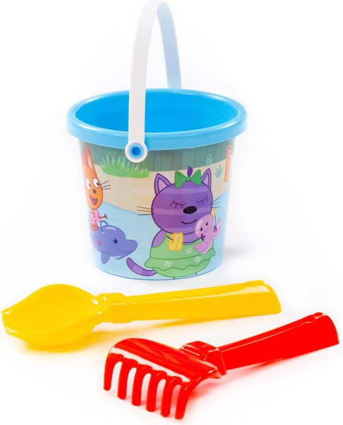 Набор игрушек для песочницы Полесье Три кота №7 / 73645