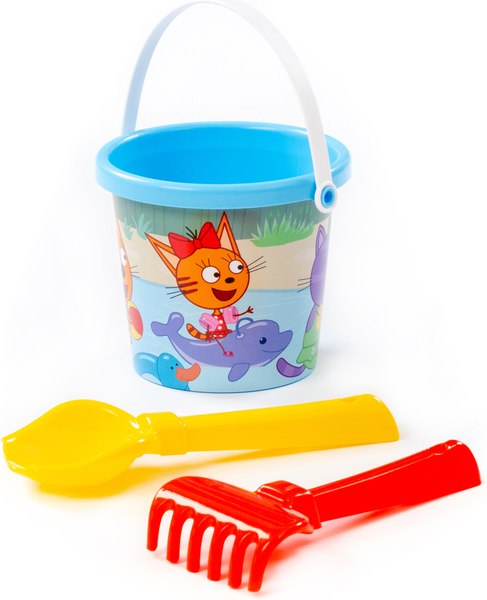 Набор игрушек для песочницы Полесье Три кота №7 / 73645