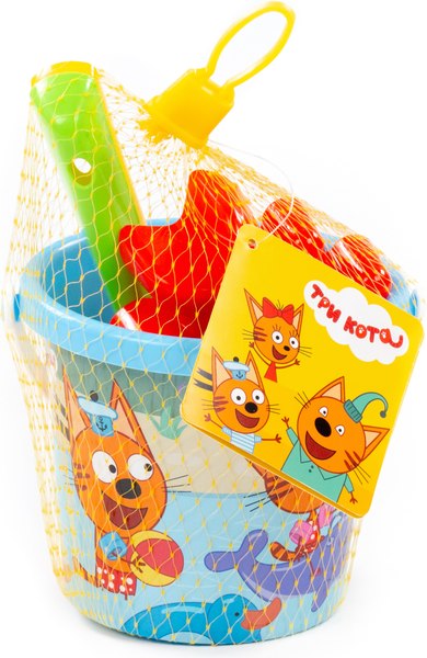 Набор игрушек для песочницы Полесье Три кота №8 / 73652