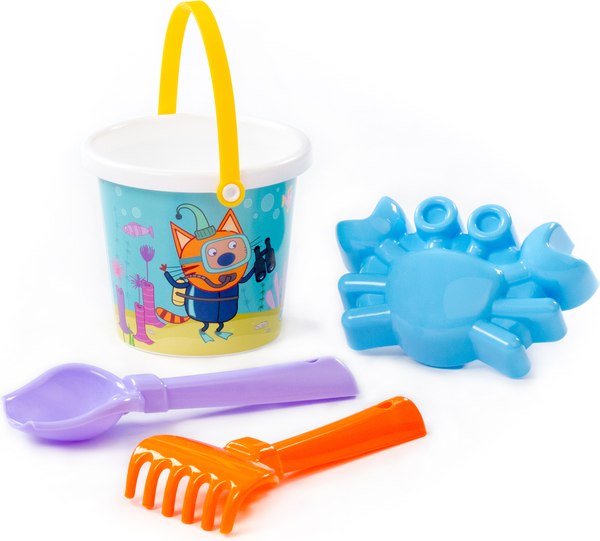 Набор игрушек для песочницы Полесье Три кота №8 / 73652