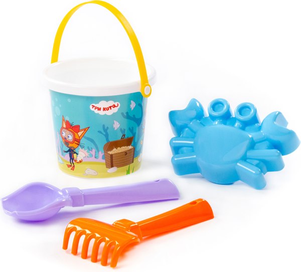 Набор игрушек для песочницы Полесье Три кота №8 / 73652