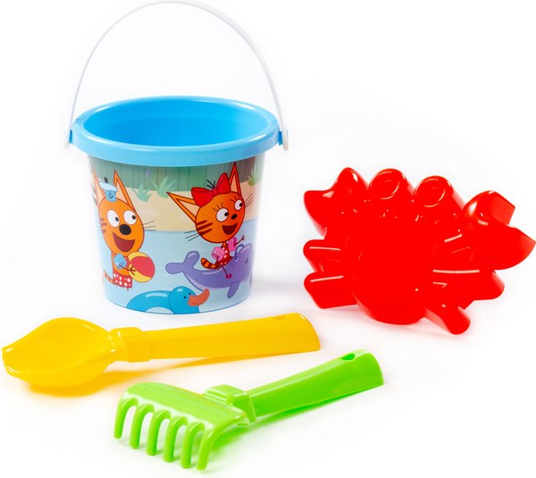 Набор игрушек для песочницы Полесье Три кота №8 / 73652