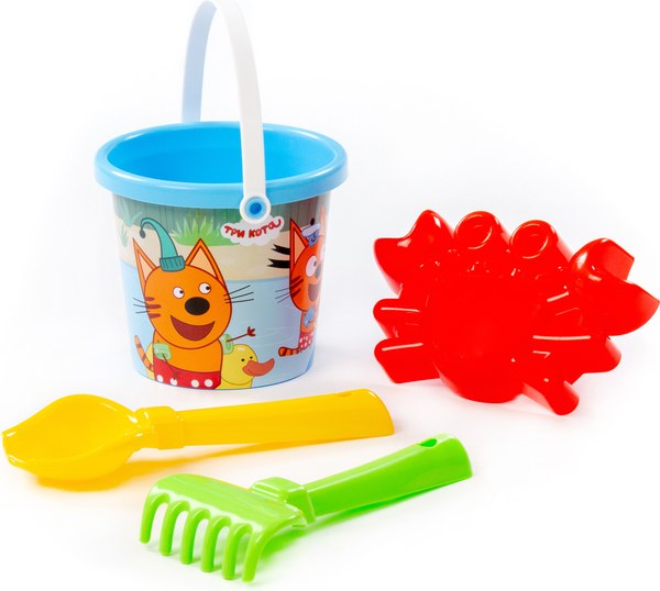 Набор игрушек для песочницы Полесье Три кота №8 / 73652