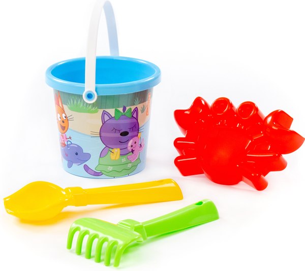 Набор игрушек для песочницы Полесье Три кота №8 / 73652