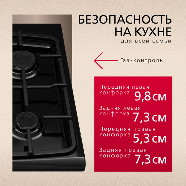 Плита газовая Hansa FCMX59323