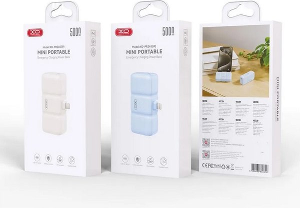 Портативное зарядное устройство XO 5000 мАч PR245 (iP)
