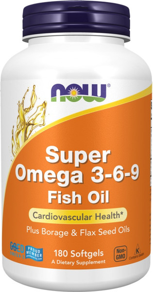 Жирные кислоты NOW Foods Super Omega 3-6-9 - фото