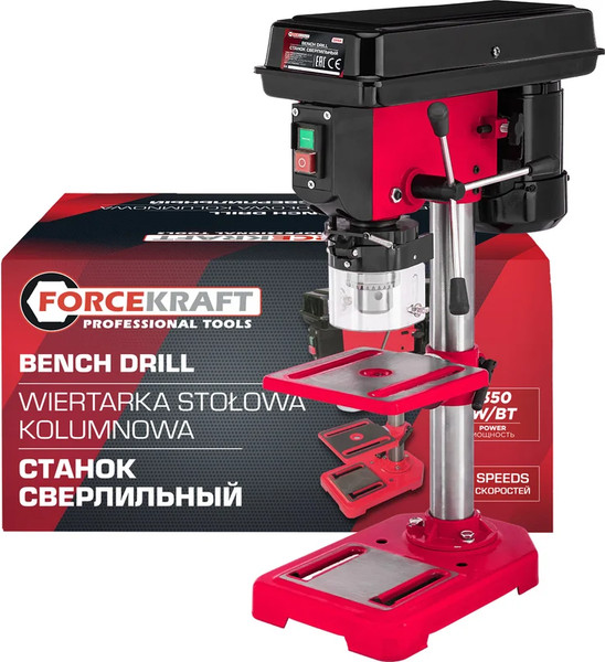 Сверлильный станок ForceKraft FK-DP8A (65 455) - фото