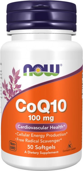 Коэнзим NOW Foods CoQ10 100mg - фото
