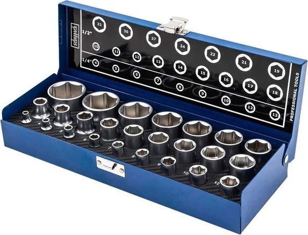 Набор головок слесарных Scheppach Sch-50121G - фото